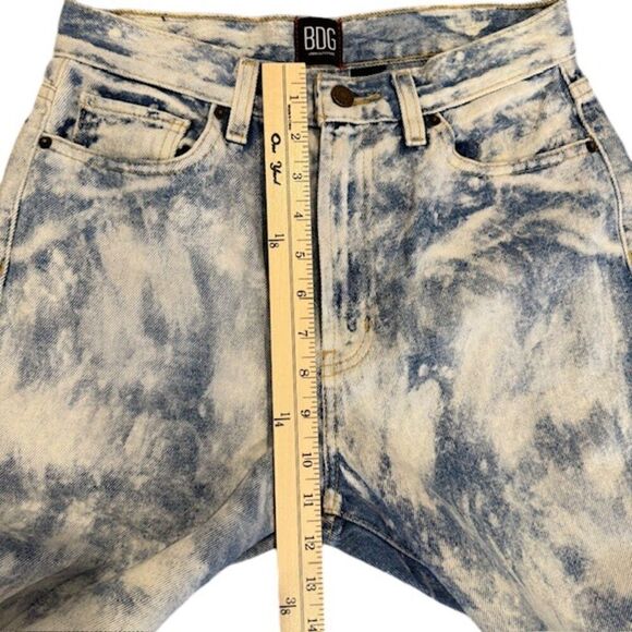 BDG Urban Outfitters Acid Wash Slim Straight Jeans 100% Cotton Size 27 - Picture 10 of 12